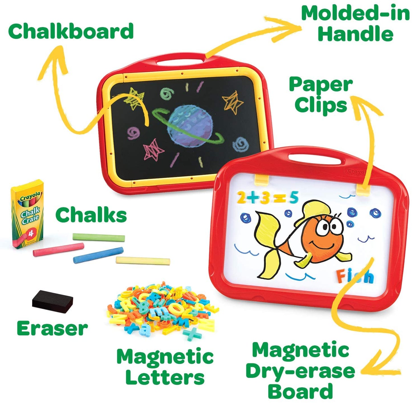 Crayola Easels -  Grow'N Up Creative Fun 2-Sided Board