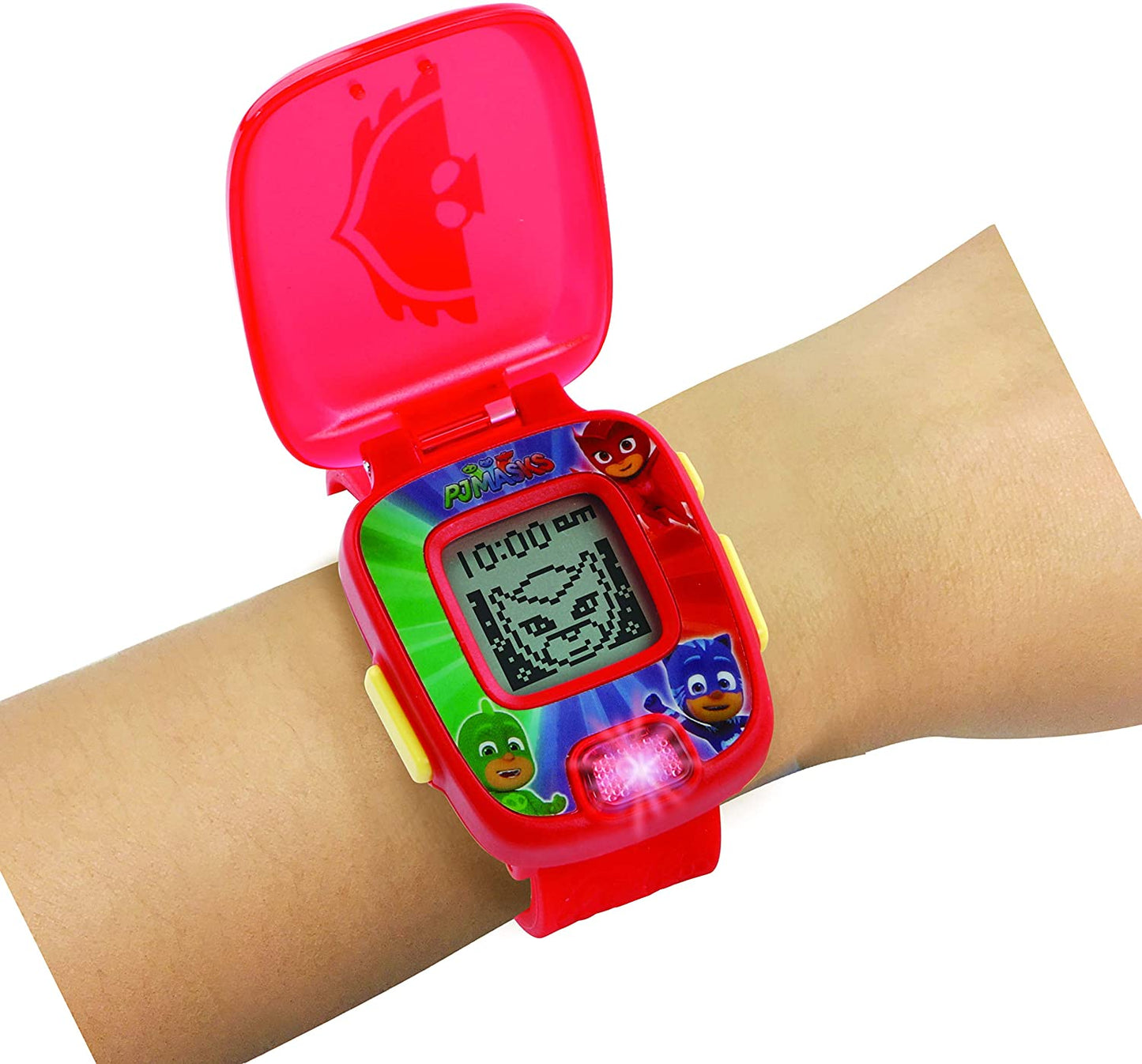 Vtech License -  Pj Masks Super Oweltte Learning Watch - Red