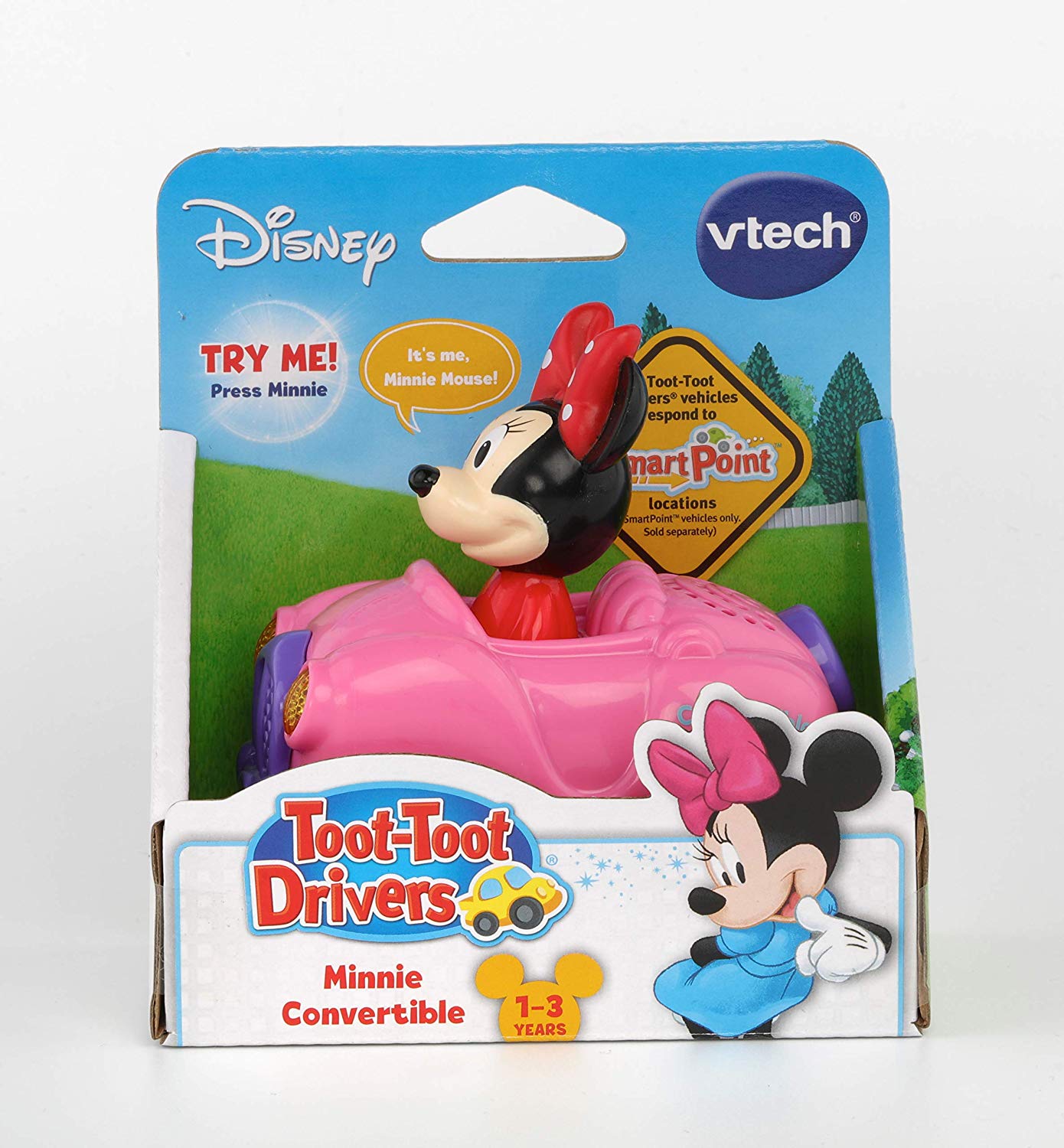 Vtech License - Toot Drivers Minnie Convertible