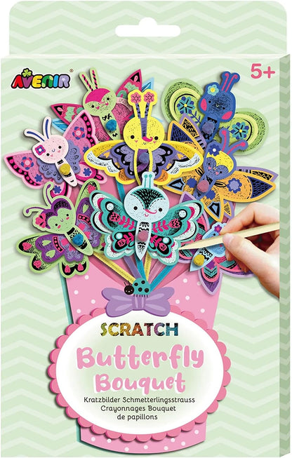 Avenir - Scratch Bouquet Kit – Butterfly-Multicolor