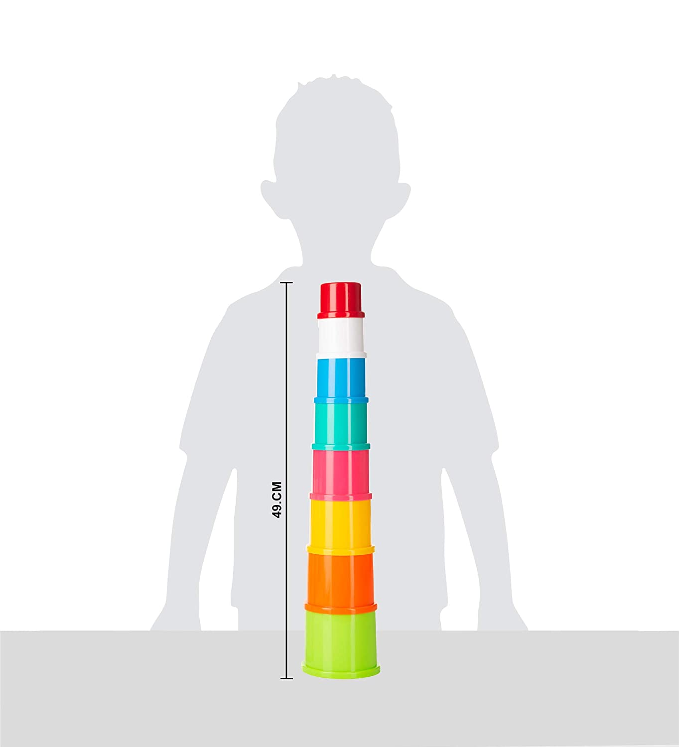 Funskool - Stacking Drums-Multicolor