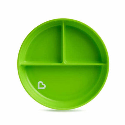 Munchkin- 2Pk Suction Plates-Blue/Green