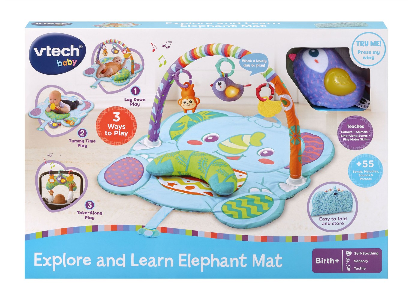 Vtech -  Explore And Learn Elephant Mat