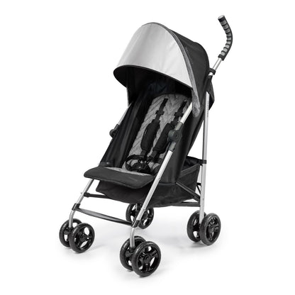 Summer Infant-  3Dlite St Convenience Stroller With  Multi-Position Recline & 5 Point Safety Harness 6 - 60 Months - Black