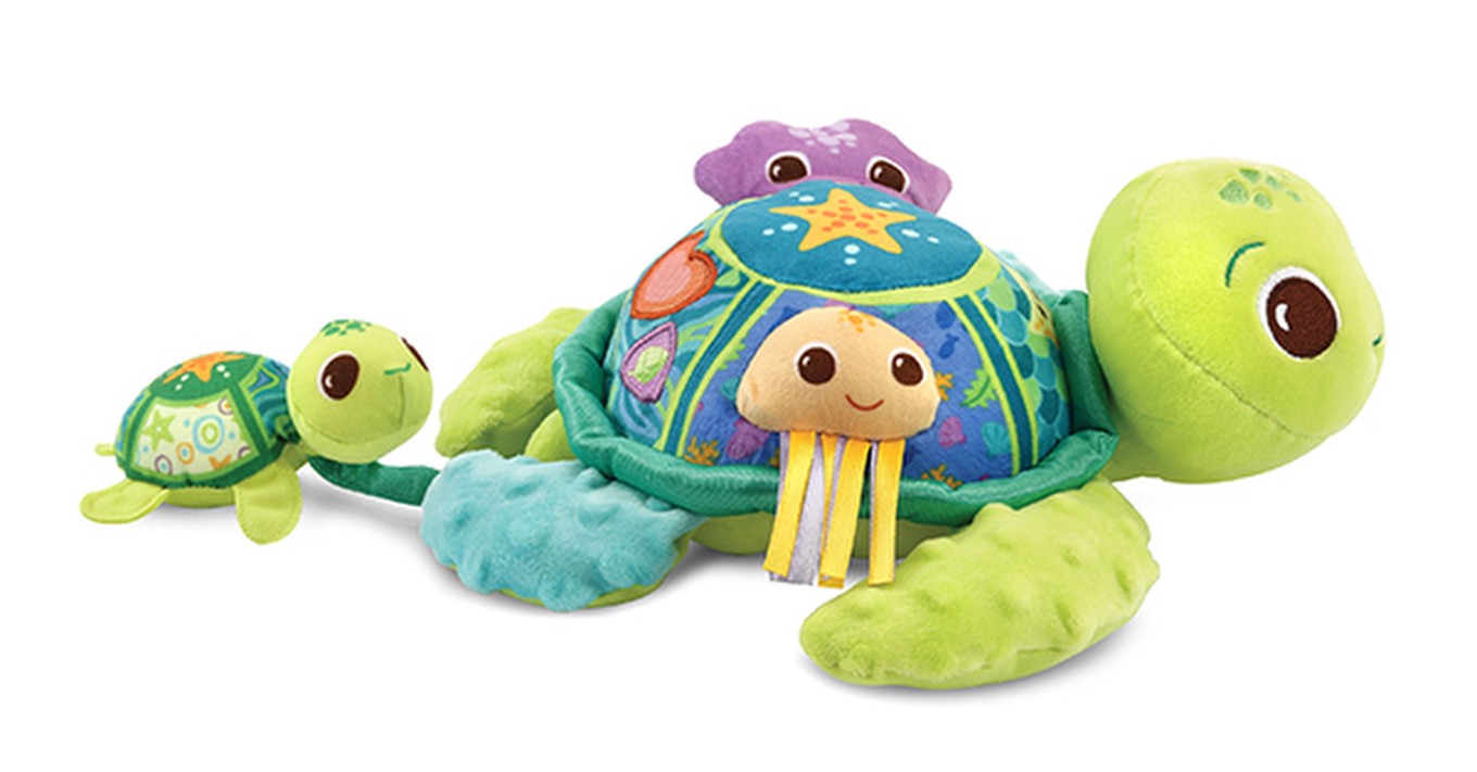 Vtech -  Soft Discovery Turtle W/ Sound & Melodies - Green