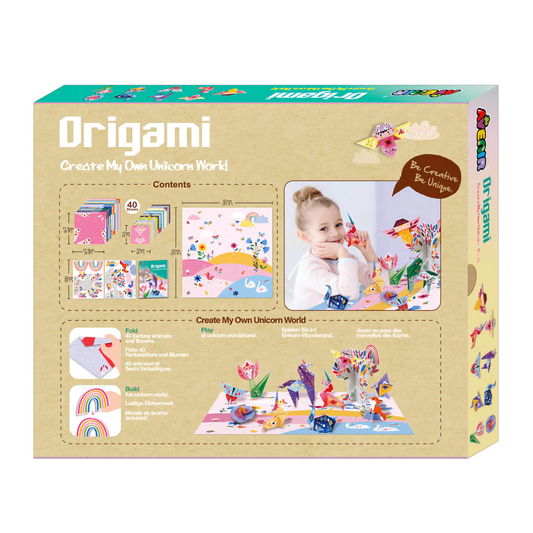 Avenir - Origami - Create My Own Tool Kits-Unicorn-Multicolor