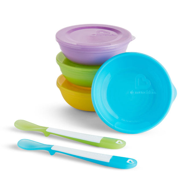 Munchkin- Love-A-Bowls™ - 10 Pc Set Of 4 Months + - Multi Color