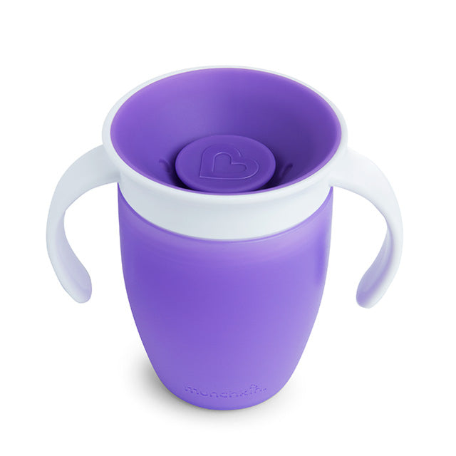 Munchkin- Miracle® 360° Trainer Cup 7Oz - 6 Months + - Purple