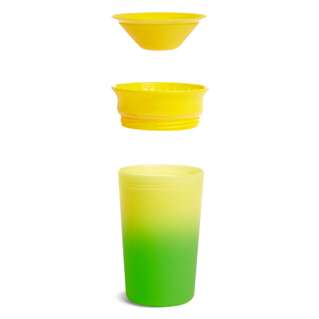 Munchkin- Miracle® 360° Color Changing Cup 9Oz - 12Months  - Yellow