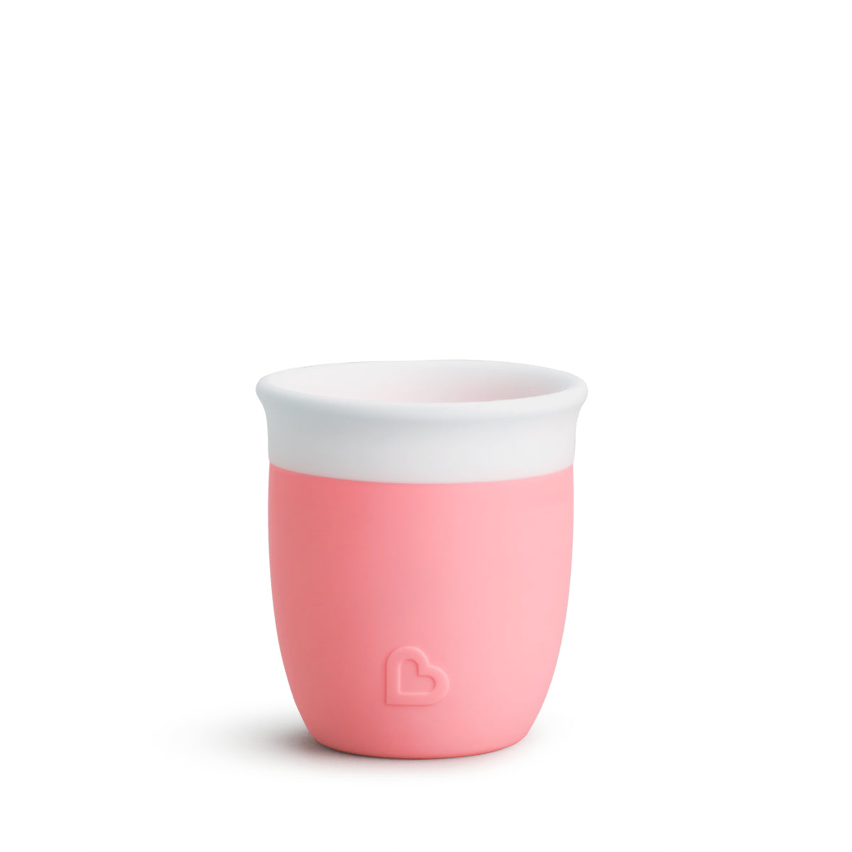 Munchkin- C’Est Silicone!™ Open Training Cup - 2 Oz 4 Months + - Coral