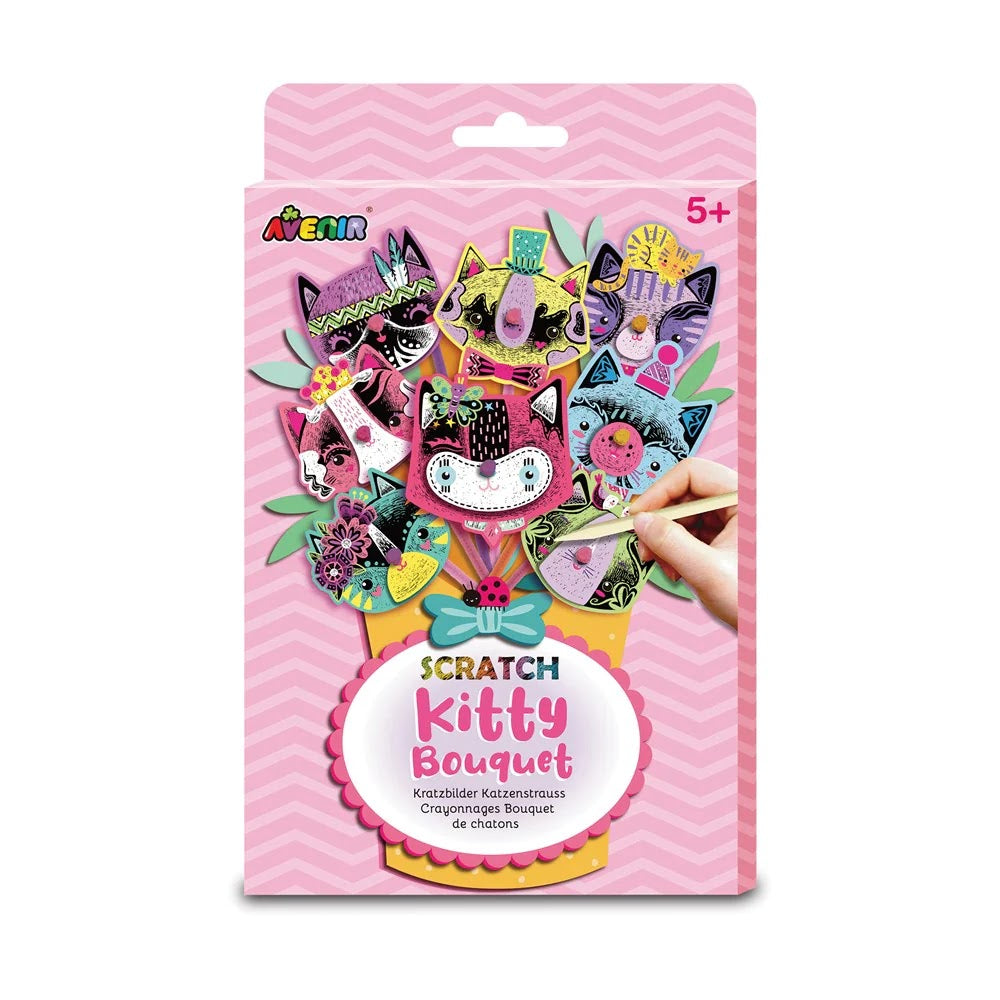 Avenir - Scratch Bouquet Kit – Kitty -Multicolor