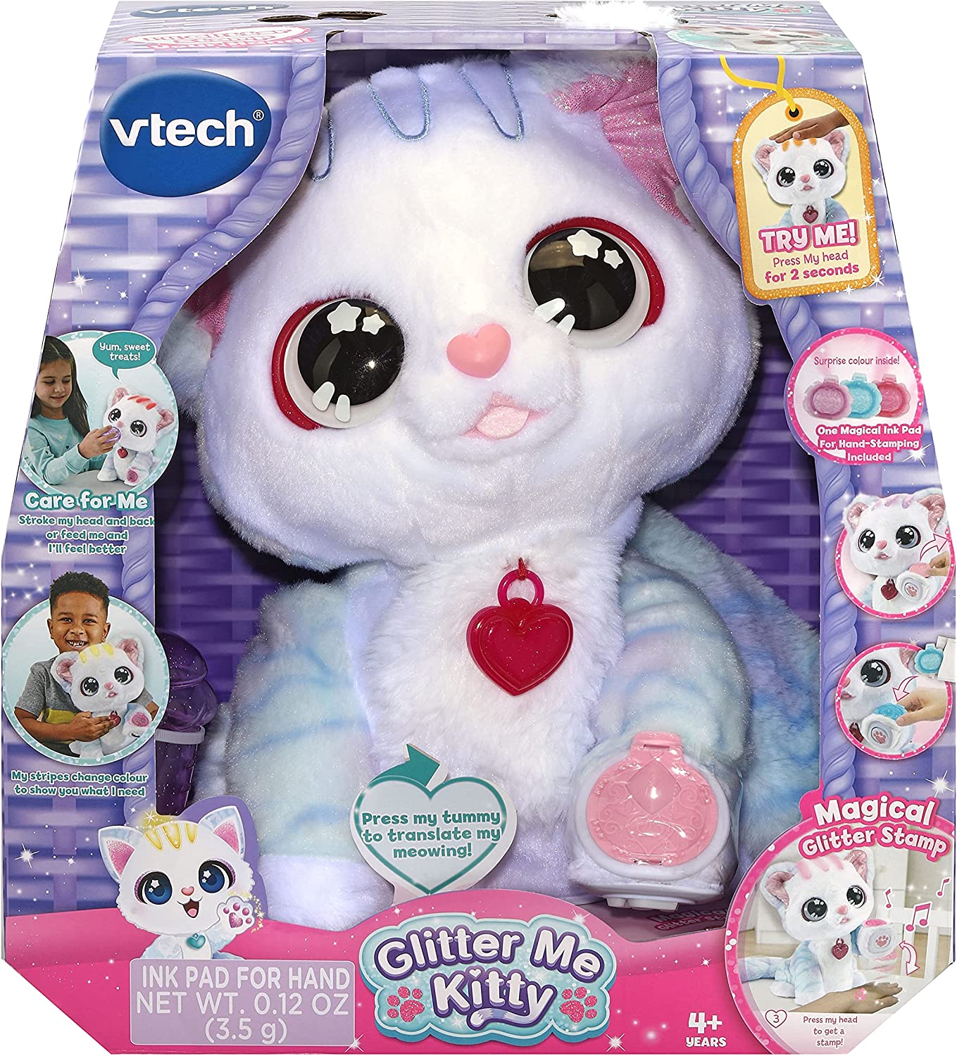 Vtech -  Glitter Me Kitty Interactive Pet