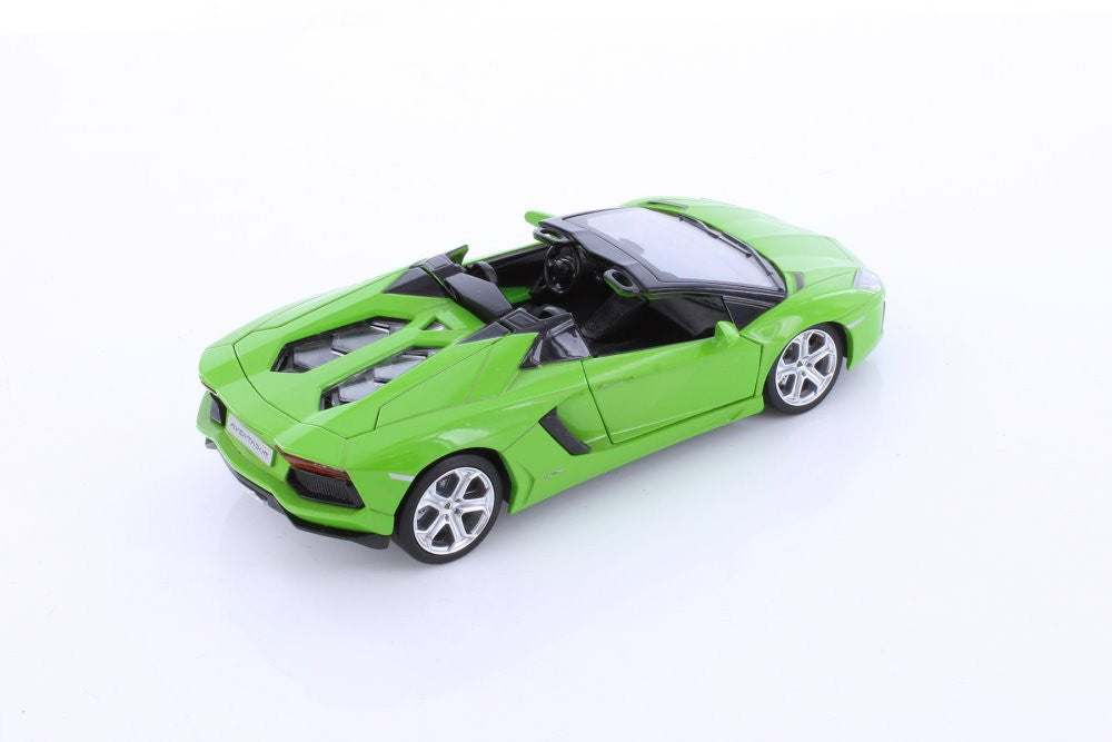 Msz - Lamborghini Aventador Roadster – Die-Cast Replica, Ultimate Collector'S Item,-Green