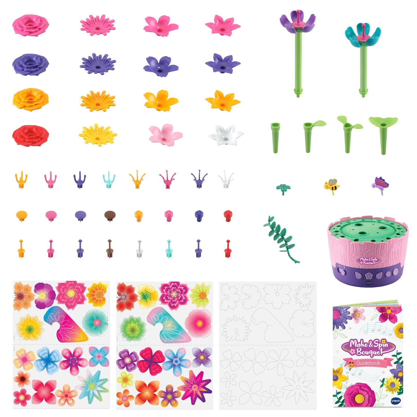 Vtech -  Make & Spin Bouquet Craft Set