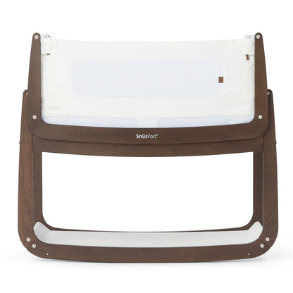 Snuz- Pod4  Bedside Crib The Natural Edit - Ebony