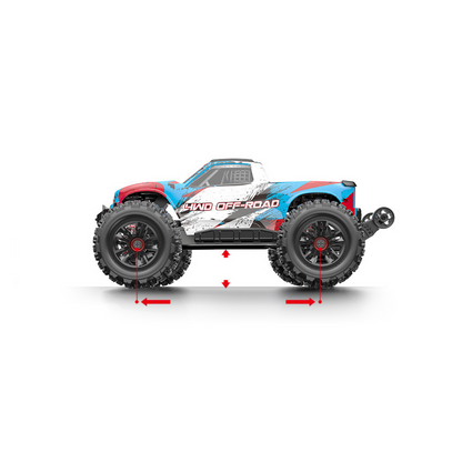 Mjx -  Brushless Rc Hobby Gradetruck | High Speed, 2.4Ghz Remote Control-Multicolor