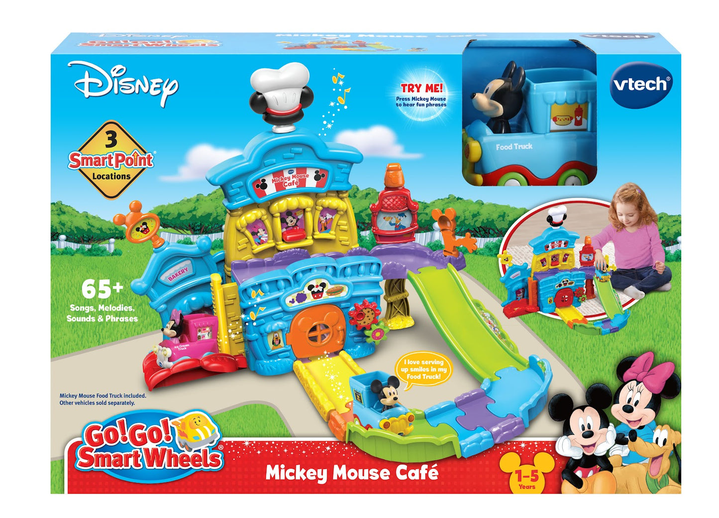 Vtech License -  Go! Go! Smart Wheels - Disney Mickey Mouse Cafe Truck