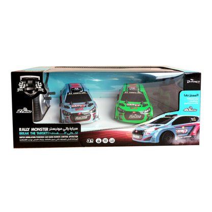 D-Power -  Rally Monster | Rtr, Radio Remote Control Car For Kids -Blue