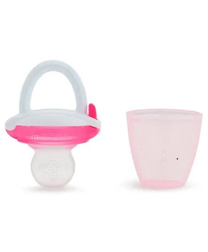 Munchkin- Silicone Baby Food Feeder - 4 Months + - Pink