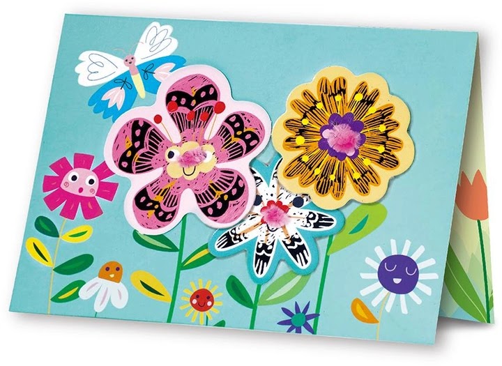 Avenir - Scratch - Flowers | Greeting Cards Set -Multicolor