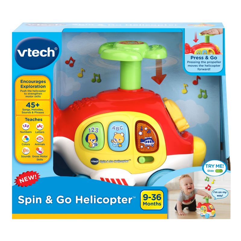 Vtech -  Push & Spin Helicopter