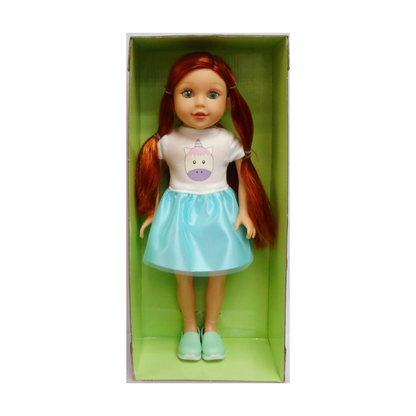 Lotus -  Bumbleberry - Miss Cassidy 15" - Soft Bodied Doll | Huggable Doll For Girls
-Multicolor