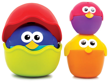 Funskool -  Stacking Egg Birds-Multicolor