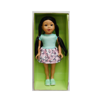 Lotus -  Bumbleberry - Miss Jaime 15" - Soft Bodied Doll | Huggable Doll For Girls
-Multicolor