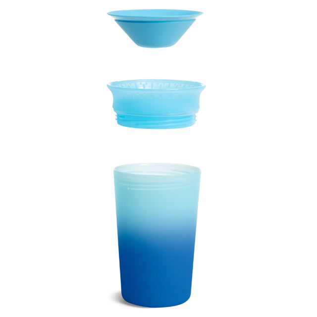 Munchkin-60° Color Changing Cup 9 Oz - 12 Months+ - Blue