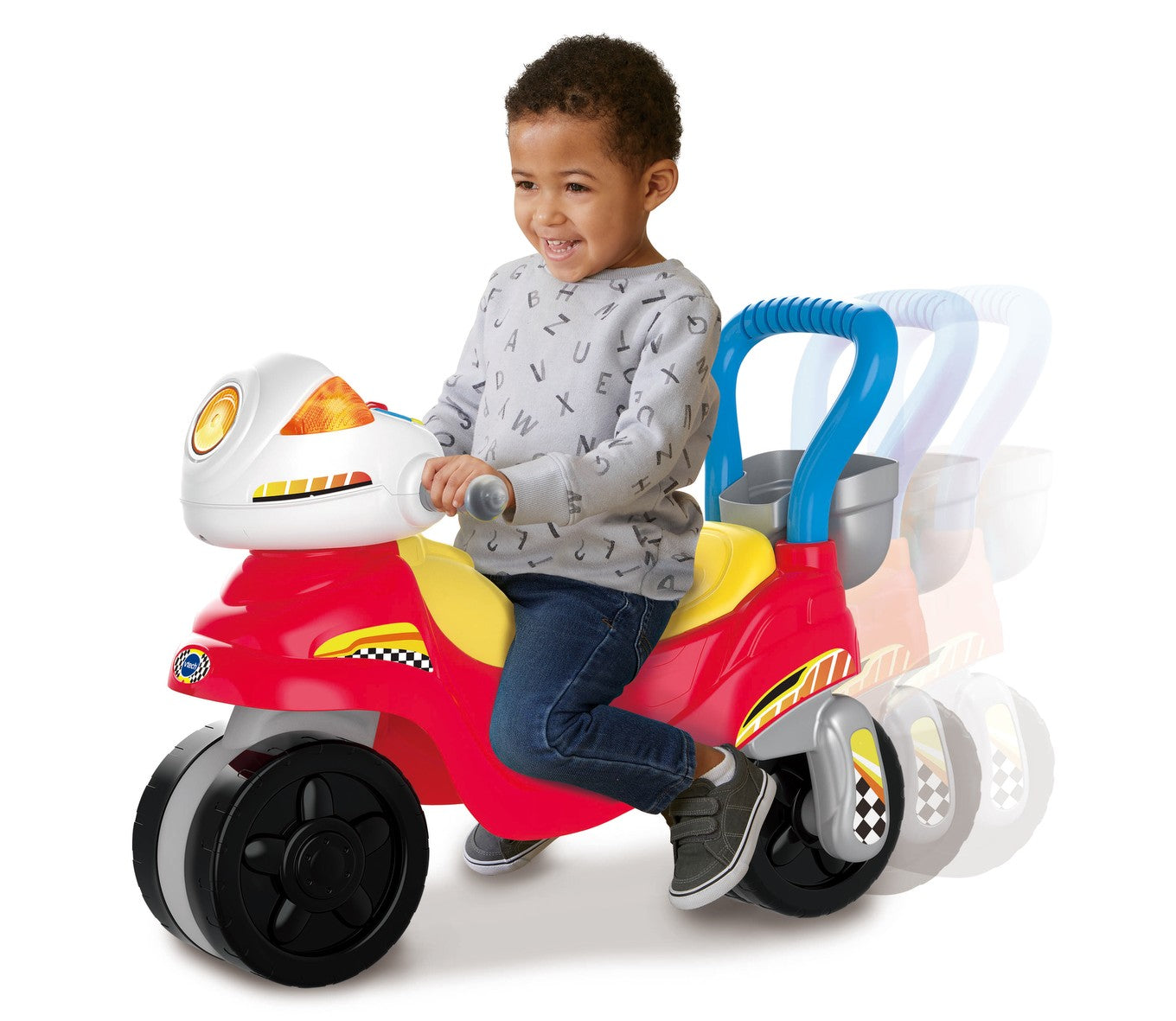 Vtech -  3-In-1 Ride With Me Motorbike