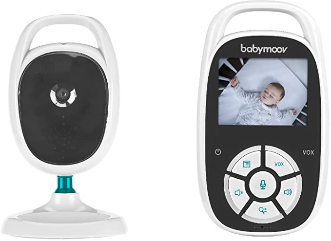 Babymoov -  2.4 Digital Screen Video Baby Monitor - White