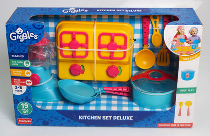 Funskool -  Kitchen Set Deluxe-Multicolor