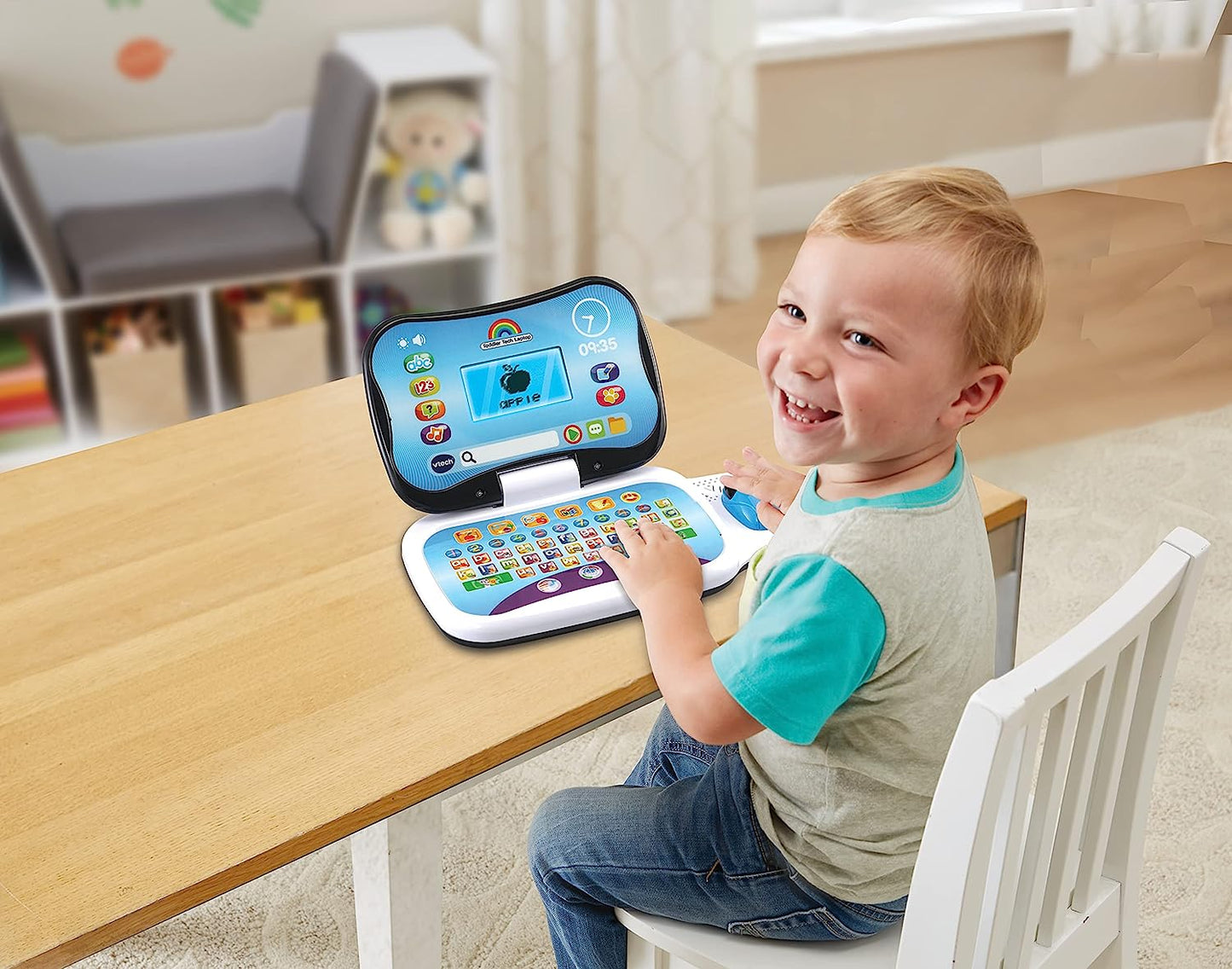 Vtech -  Toddler Tech Laptop - Blue