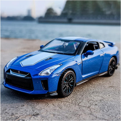 Msz - Nissan Gt-R (R35) – Die-Cast Replic-Blue