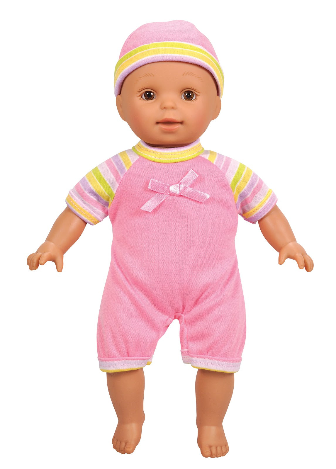 Lotus -  11.5" Inch, Soft-Bodied Baby Doll – Hispanic-Multicolor