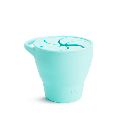 Munchkin- Munchkin-  C’Est Silicone!™ Snack Catcher With Lid  - Mint