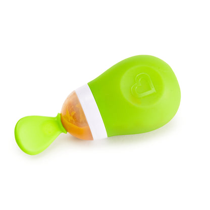 Munchkin- Squeeze Spoon - 4 Months + - Green