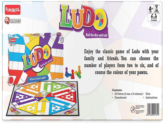 Funskool -  Ludo-Multicolor