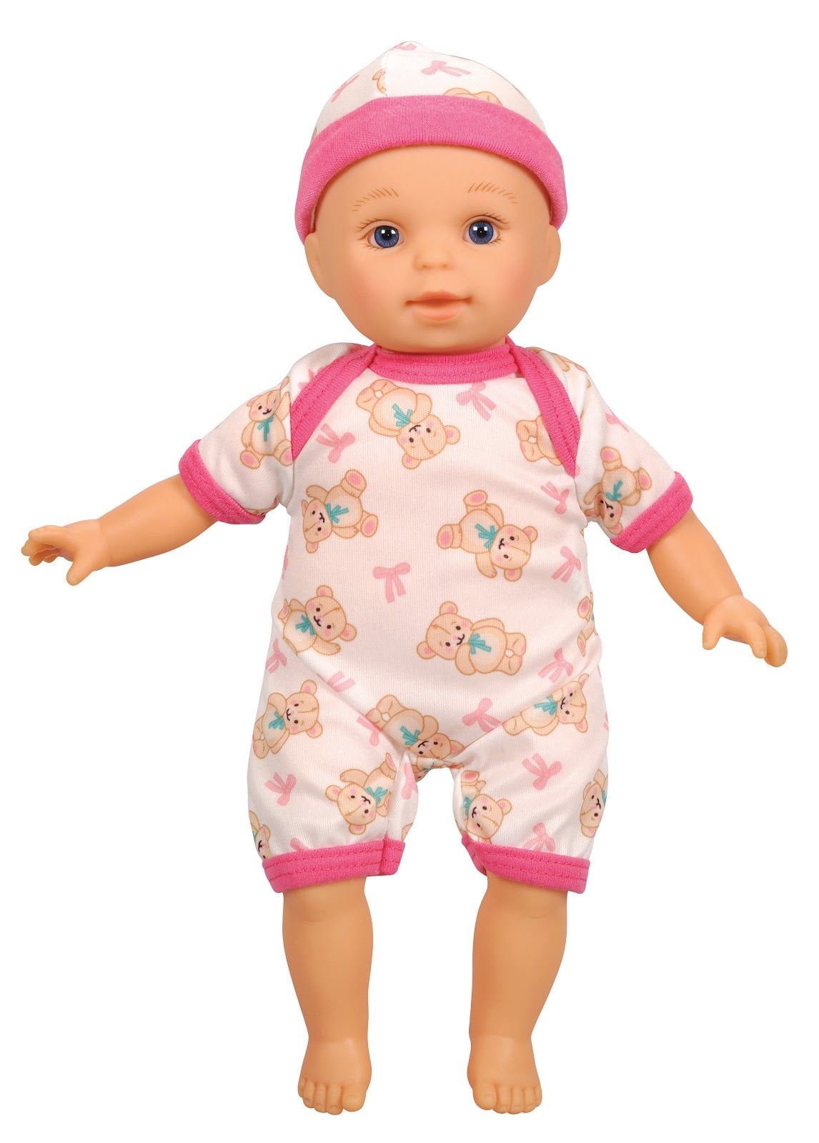 Lotus -  11.5" Inch, Soft-Bodied Baby Doll – Caucasian 1-Multicolor