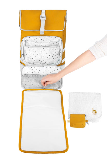 Babymoov - Sancy Diaper Bag Backpack - Orange