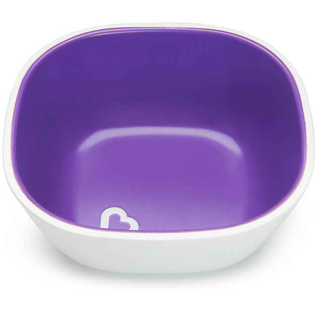 Munchkin- Splash™ Toddler Bowls, Pack Of 2
6 Months + - Pink & Purple