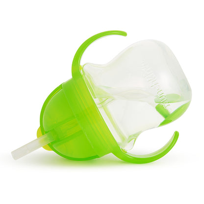 Munchkin- Any Angle™ Click Lock Weighted Straw Trainer Cup 7Oz - 6 Months - Green