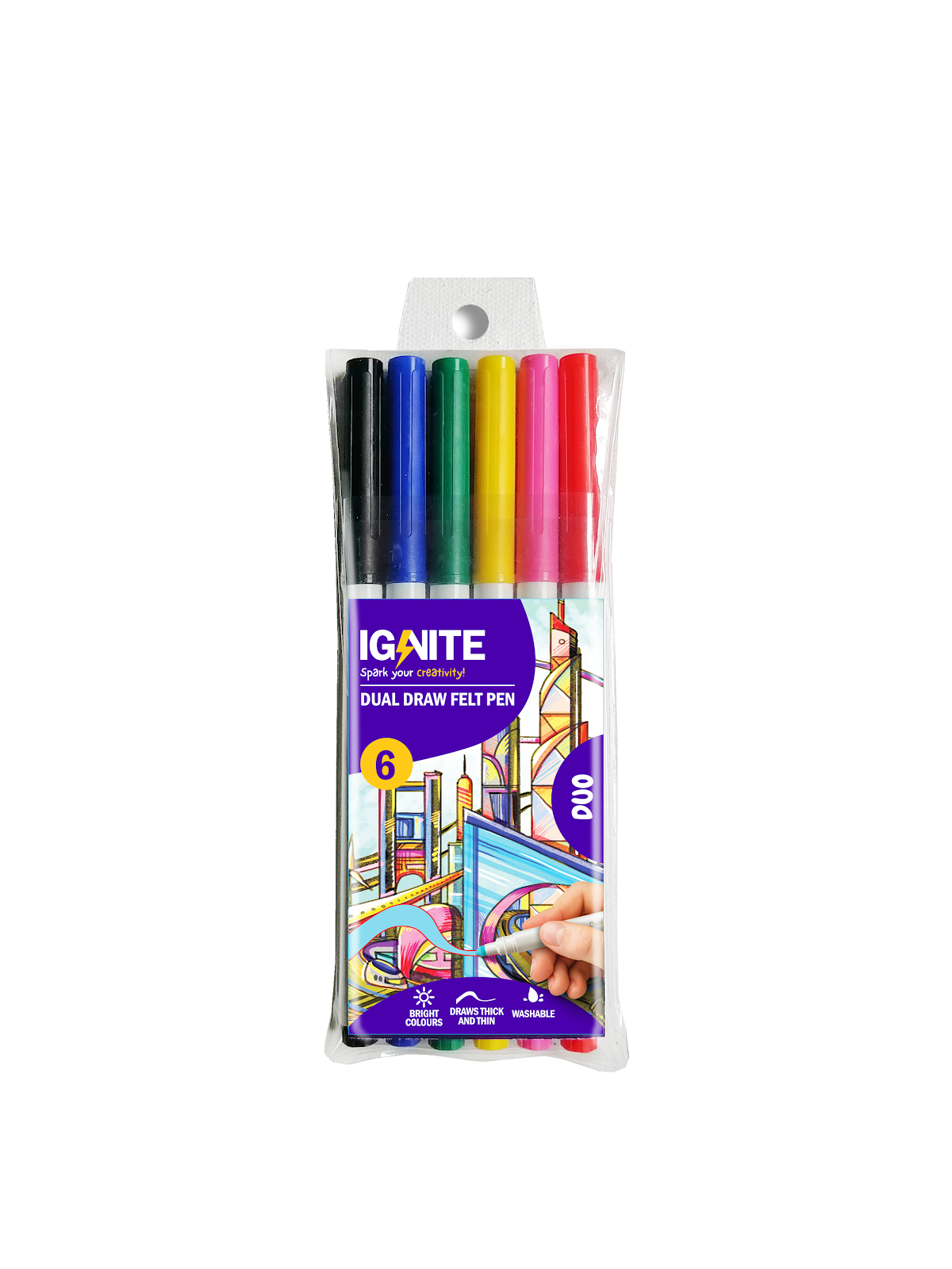 Ignite -  Little Minds Colouring Kit | Is Designed To Inspire Creativity And Artistic Expression -Multicolor