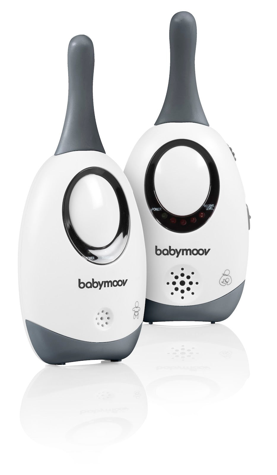 Babymoov -  Audio Baby Monitor With 300 Meter Range - Grey