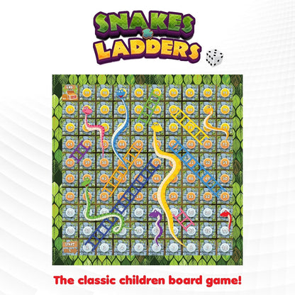 Funskool -  Snakes & Ladders-Multicolor