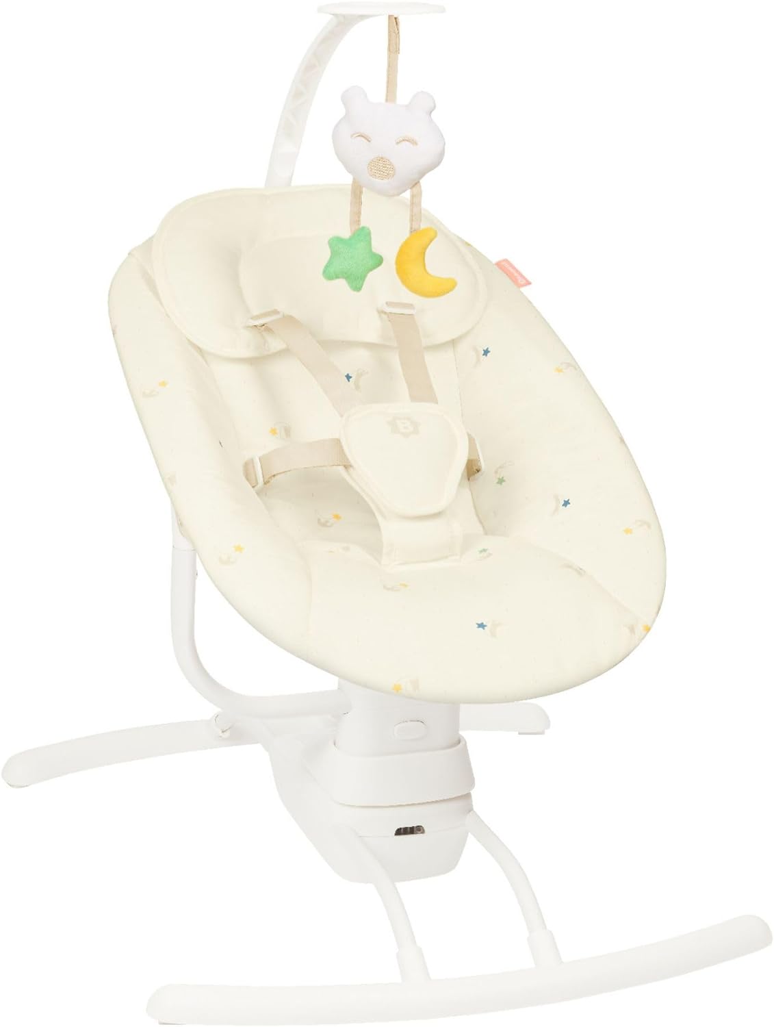 Babymoov -  Lateral Nursery Baby Swing With Remote Control  - Cream