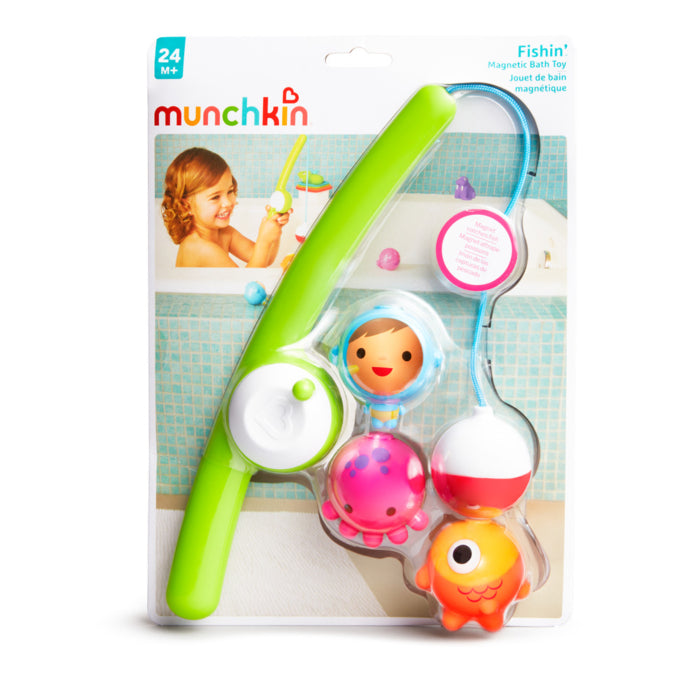 Munchkin- Fishin’™ Bath Toy
24 Months + - Multi Color