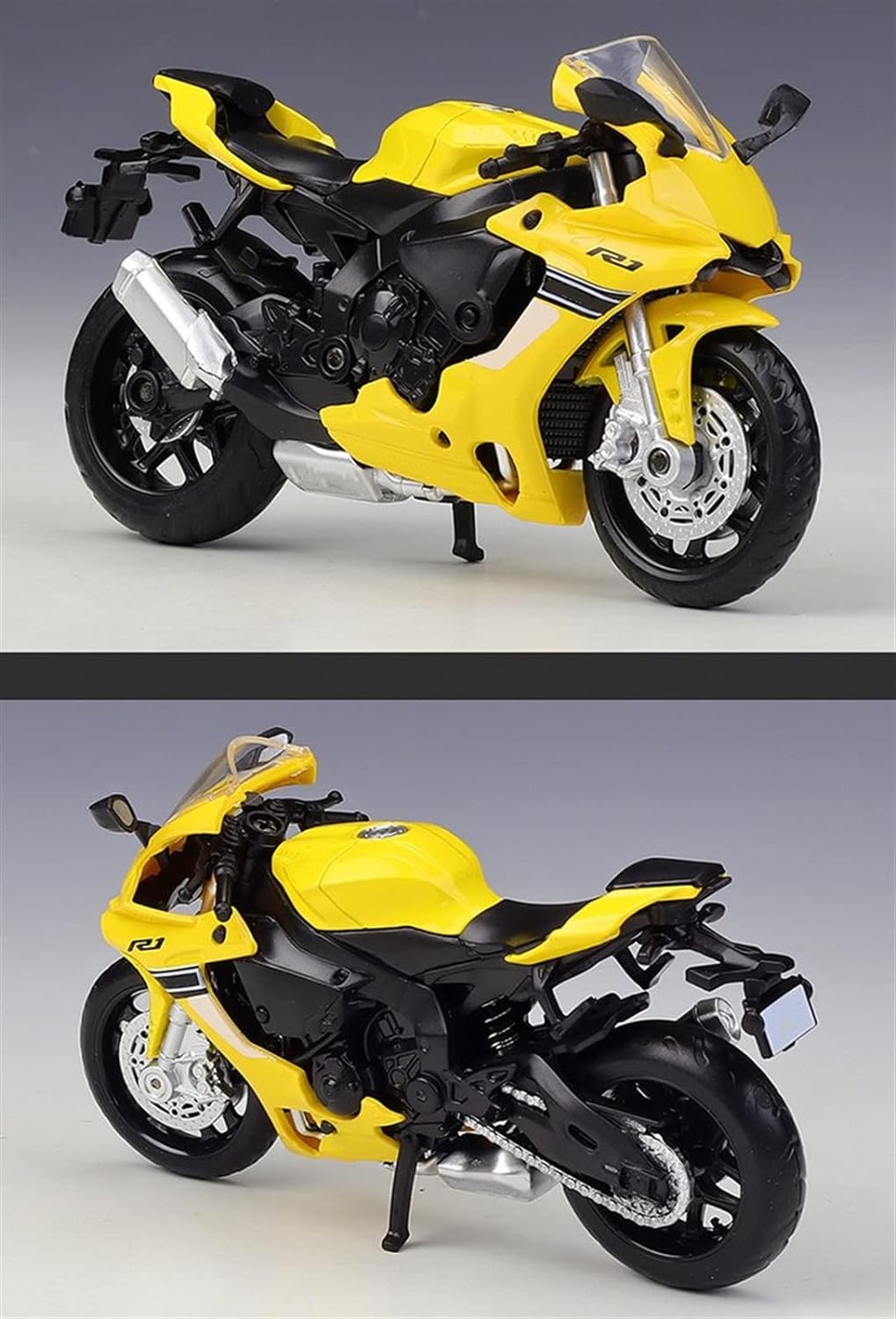 Msz - Amaha Yzf-R1 - Die-Cast Replica, Ultimate Collector'S Item- Yellow