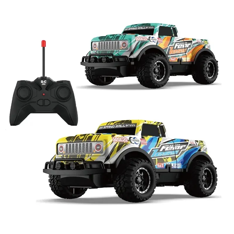 D-Power - :24 Twin R/C 27Mhz Fear Less Car Light & Usb-Multicolor