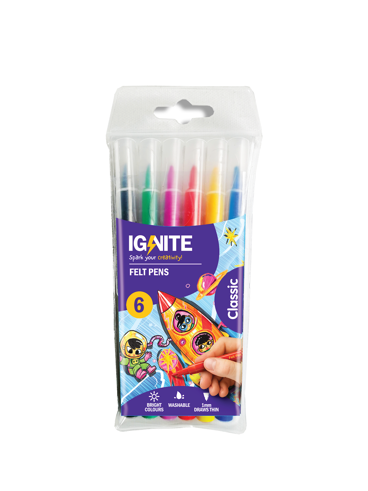 Ignite -  Little Minds Colouring Kit | Is Designed To Inspire Creativity And Artistic Expression -Multicolor